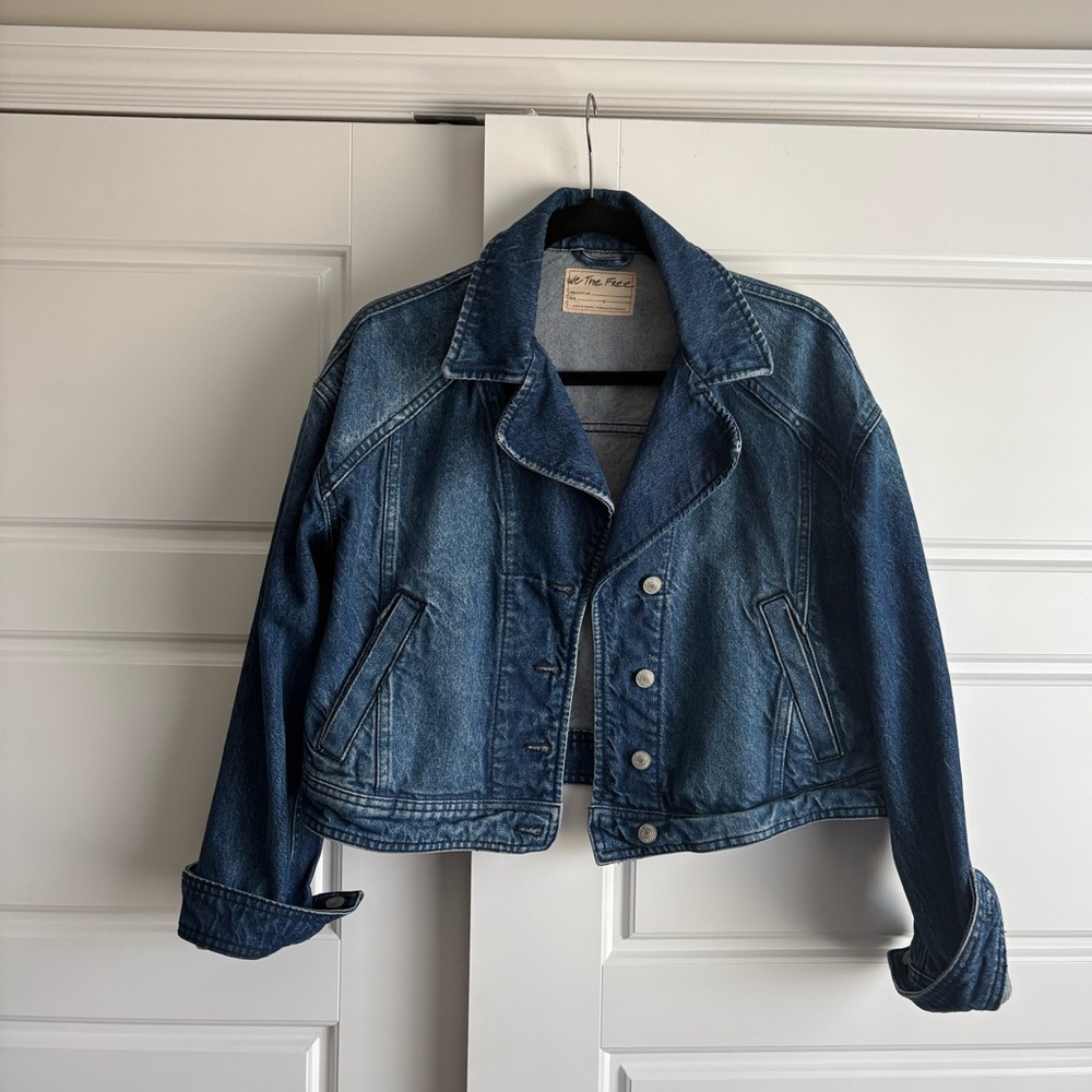 We The Free Free People Now or Never Denim Jacket